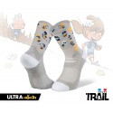 Chaussettes Trail Ultra Gris- Collector DBDB