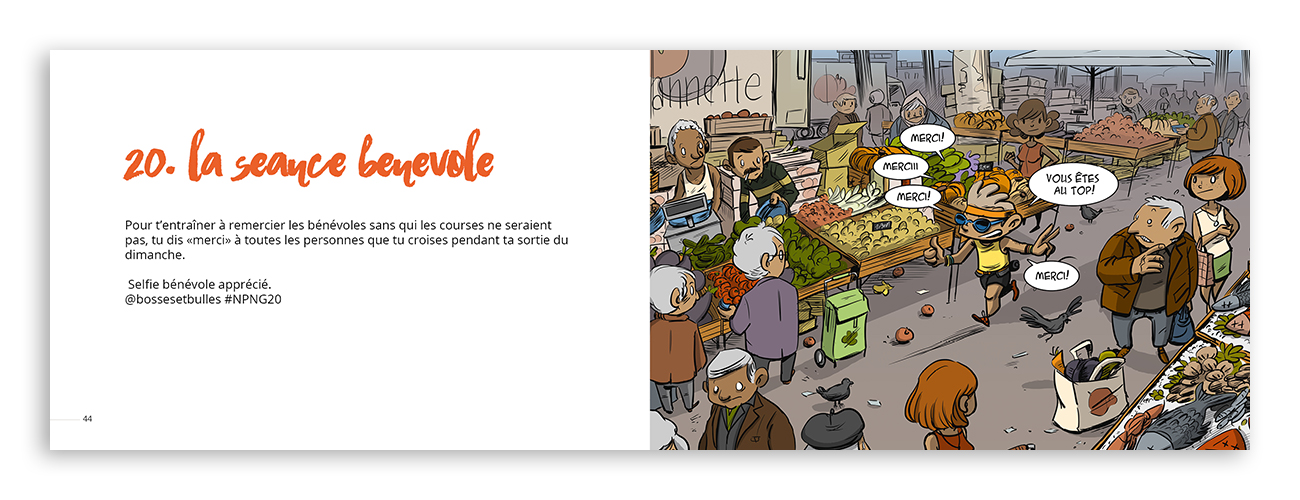 La séance de trail dédiée aux bénévols